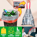 idrop [ 90pcs ] LARGE Non Tearable Garbage Bag / Plastik Sampah Tahan Lasak & Koyak BESAR / 大卷90只免撕穿绳垃圾袋
