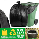 idrop [ XXL ] HEAVY DUTY Thick Garbage Rubbish Bag / Beg Plastik Sampah [ 108~120 Liter ] [ 40" X 50" ]