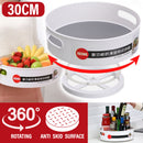 idrop [ 30cm ] 360 Degree Rotating Anti Skid Kitchen Storage Tray