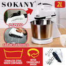idrop [ 2L ] SOKANY 7 SPEED Stand Mixer with Mixing Bowl