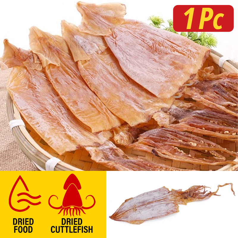 idrop [ 1Pc ] Dried Cuttlefish Squid | Sotong Kering [ S-Size ] / （一片） 吊片 / 鱿鱼干