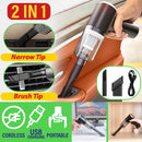 idrop [ 2 IN 1 ] Cordless USB Rechargeable Vacuum Cleaner
