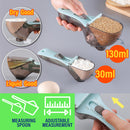 idrop [ 2PCS ] Adjustable Measuring Spoon / Sudu Dapur Pengukur Boleh Laras / 可调量勺 [ 30ml / 130ml ]