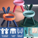 idrop Children Toddler Bunny Rabbit Sitting Stool