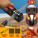 idrop [ 2 IN 1 ] Handheld Portable Kitchen Knife Sharpener / Penagasah Pisau Mudah Alih / 磨刀器