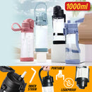 idrop [ 1000ml ] Portable Drinking Water Bottle / Botol Minuman Mudah Alih / 大容量塑料弹跳水壶1000ML