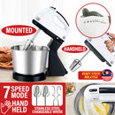 idrop 7 SPEED Handheld Kitchen Electric Whisk Mixer Beater with Stand and 2 Liter Bowl