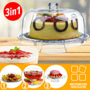 idrop [ 3 IN 1 ] Multifunction Food Platter & Cake Stand