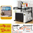 idrop Kitchen Extendable Retractable Househeld Storage Shelf Rack