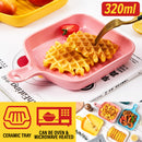 idrop [ 320ml ] Ceramic Porcelain Handle Baking Plate Dish Tray