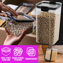 idrop Kitchen Seal Clip Food Jar Transparent Plastic Container [ Small / Big ]