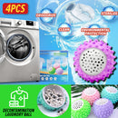 idrop 4PCS Nano Particle Decontamination Detergent Laundry Ball