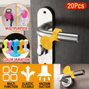 idrop [ 20PCS ] Silicone Suction Mount Door Stopper and Accessory Holder