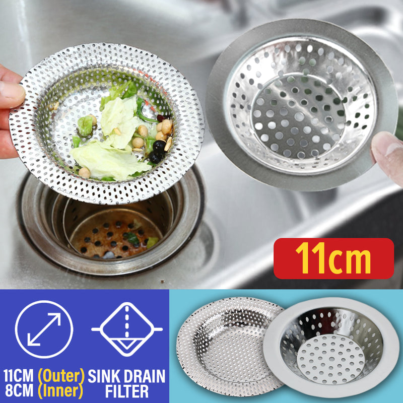 idrop Kitchen Full Mesh Sink Drain Strainer Filter Cap [ 11cm ]