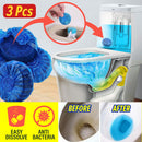idrop [ 3pcs ] Toilet Bowl Anti bacterial Cleaning Detergent Tablet / Pembersih & Pembunuh Kuman Pencuci Jamban / 3个装蓝泡泡 [ 50g ]
