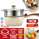 idrop 19CM - Kitchen Double Layer Electric Steamer & Cooker Pot
