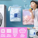idrop Wall Mounted Dirty Clothes Mesh Laundry Basket / Bakul Jaring Baju Basuhan / (强力胶)网格脏衣篮