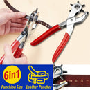 idrop [ 6 HOLE ] Leather Belt Hole Puncher Craft