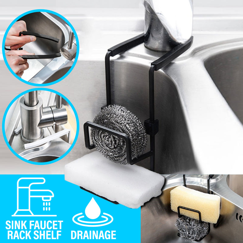 idrop Sink Faucet Drain Rack / Rak Paip Sinki / 水槽水龙头置物架
