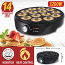 idrop [ 14 SLOT ] PANCAKE MAKER Kitchen Household Electric Pancake Cooker [ 1200W ]