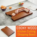 idrop [ 30 X 20 X 2.5CM ] Ebony Wood Cutting Chopping Board / Papan Potong Dapur Kayu / 木菜板 乌檀木菜板