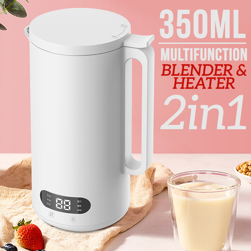 idrop 350ml Multifunction Smart Electric Mini Soy Milk Blender & Heater [ 400W ]