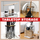 idrop Kitchen Household Tabletop Storage Rack Shelf for Tableware Pot Lid & Knives