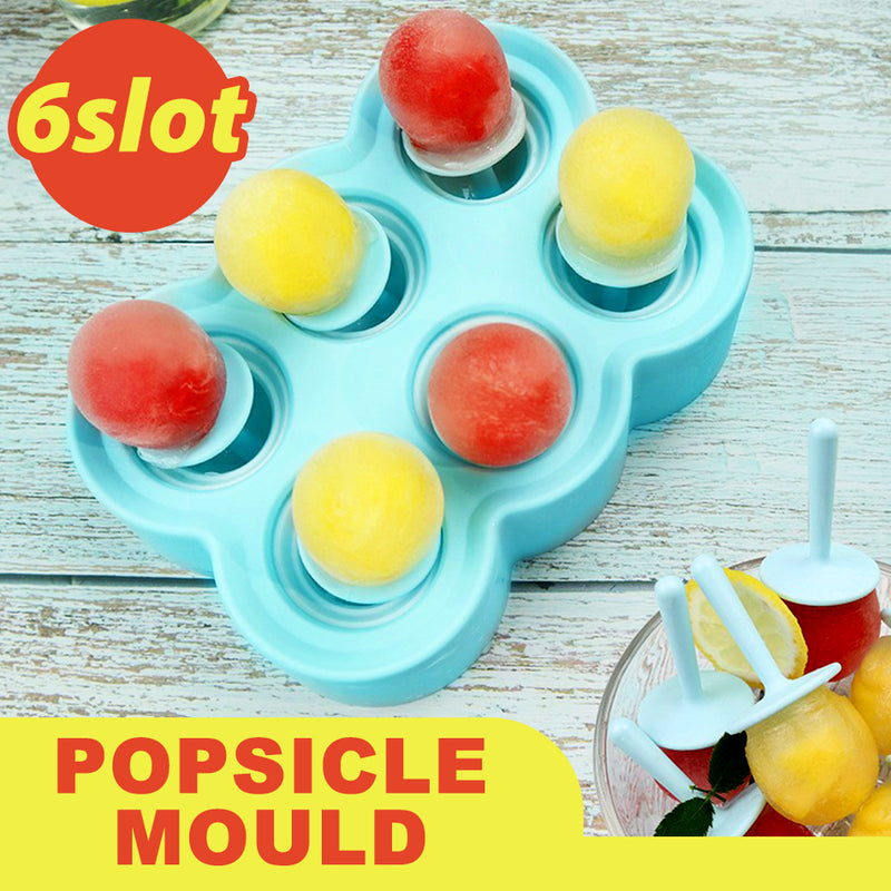 idrop [ 6 SLOT ] Rectangular Mini Popsicle Mould / Acuan Aiskrim Mini / 长方形迷你冰棍模具