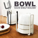 idrop Kitchen Steel Plate Bowl Shelf Storage Drainage Rack