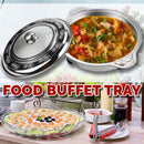 idrop [ 31CM ] Stainless Steel Food Buffet Display Tray