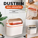 idrop Wall Mounted Trash Bin / Tong Sampah Gantung / (强力胶)壁挂垃圾桶(桌面收纳桶)