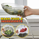 idrop Multifunctional Kitchen Drain Wash Bowl / Mangkuk Basuh / 多功能塑料沥水碗