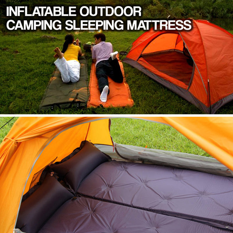 idrop Inflatable Outdoor Camping Sleeping Mattress [ Single Size ]