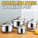 idrop [ 18CM ] 1.5L Stainless Steel Cooking Pot / Periuk Masak keluli Tahan Karat / 18CM六福料理锅(调理锅)