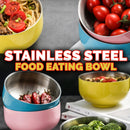 idrop [ 8PCS ] 12CM Stainless Steel Food Eating Bowl