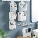 idrop [ 1PC ] Small Home Bedroom Bathroom & Kitchen Hanging Storage Basket / Bakul Kecil Mini Penyimpanan Simpanan Kecil Bilik Rumah & Dapur & Bilik Mandi / 塑料小号浴室小挂篮