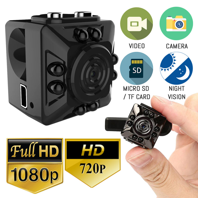idrop SQ10 Mini DV Full HD Camera 1080P / 720P Video + Night Vision