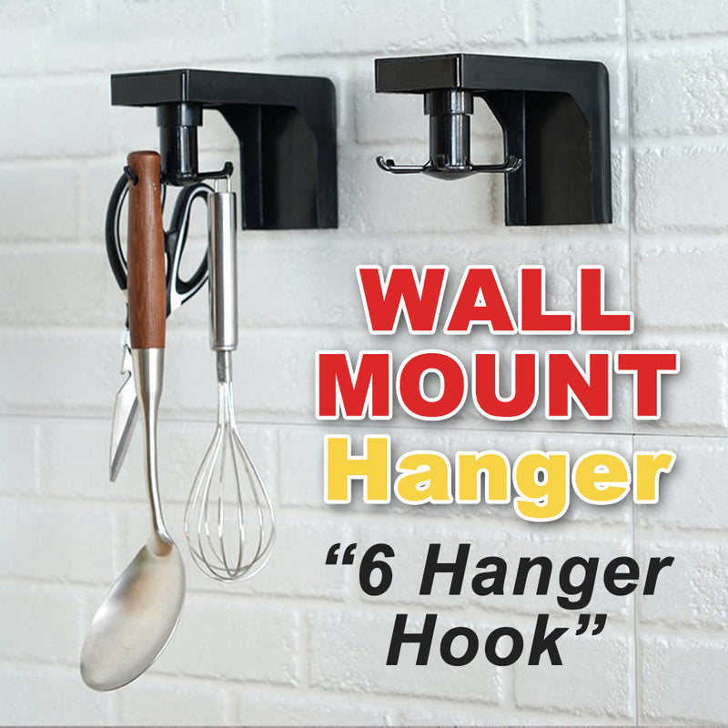 idrop Rotating Extendable Kitchen Wall Mounted Utensil Hanger