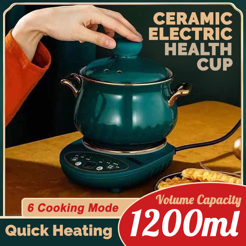 idrop [ 1200ml ] Ceramic Multifunction Electric Health Cut Pot