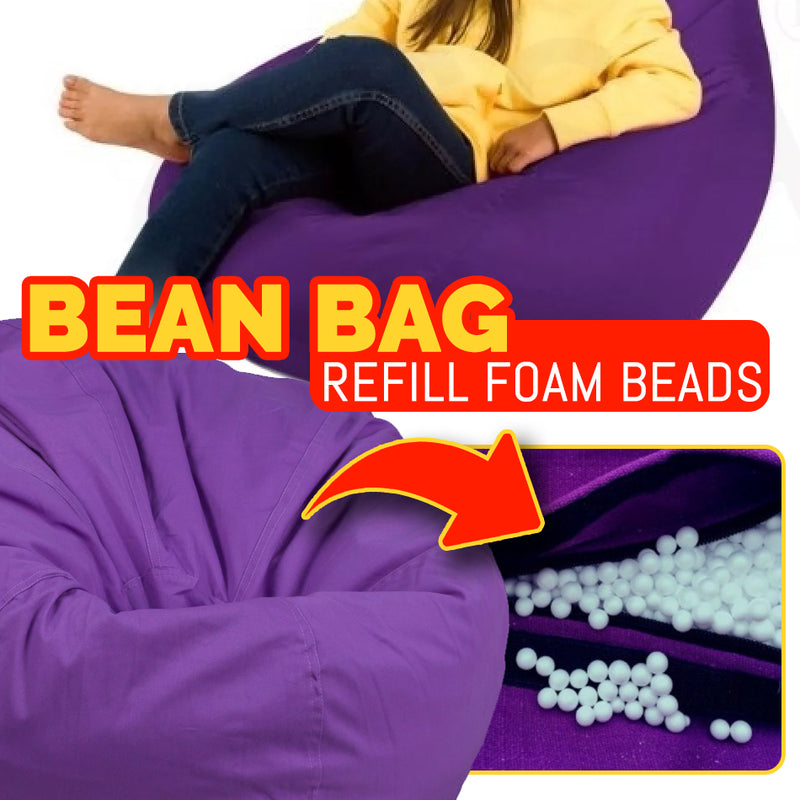 idrop [ 1KG / 5KG ] Bean Bag Lightweight Polyfoam Foam Refill Beads [ 2~5mm Bead Size ]