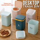 idrop Mini Desktop Table Rubbish Trash Bin / Tong Sampah Kecil Gunaan Atas Meja / 塑料桌面垃圾桶