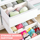 idrop Drawer Storage Expandable Extendable Partition Divider / Pembahagi Laci / 抽屉收纳分隔板  [ 28CM~44CM ]