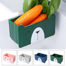 idrop Mounted Hanging Kitchen Sink Drain Basket / Bekas Boleh Lipat Sinki & Tandas / (强力胶)Y0545