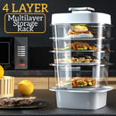 idrop 4 LAYER Multilayer Dust Proof Heat Insulated Food Storage