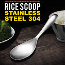 idrop SUS304 Stainless Steel Rice Scoop Spoon / Senduk Nasi Keluli / 304不锈钢饭勺家