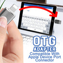 idrop OTG USB Adapter Compatible for  Apple Device Connector Port