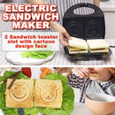 idrop Electric Sandwhich Toaster Maker with Cartoon Face [ 750W ]