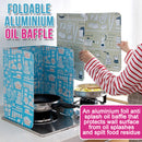 idrop Anti Oil Splash Proof Baffle Screen Kitchen Aluminium Foil Insulation Heat Plate