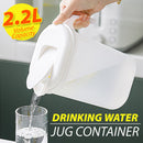 idrop [ 2200ml ] Frosted Plastic Cold Water Drinking Jug Container / Bekas Minuman Air Sejuk / 2200ML磨砂塑料冷水壶