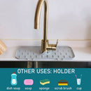 idrop Sink Silicone Faucet Splash Proof Draining Pad / Alas Sinki Basuhan Kepala Paip / 硅胶水龙头防溅水垫